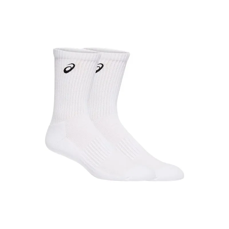 Asics Mid Calf Socks Unisex 1 Pack Bright White-2
