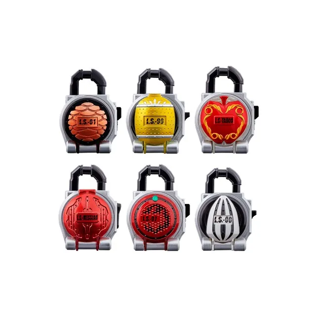 BANDAI CSM Kamen Rider Gaim Lock Seed, World Tree Corporation, Set Model Accessories-3
