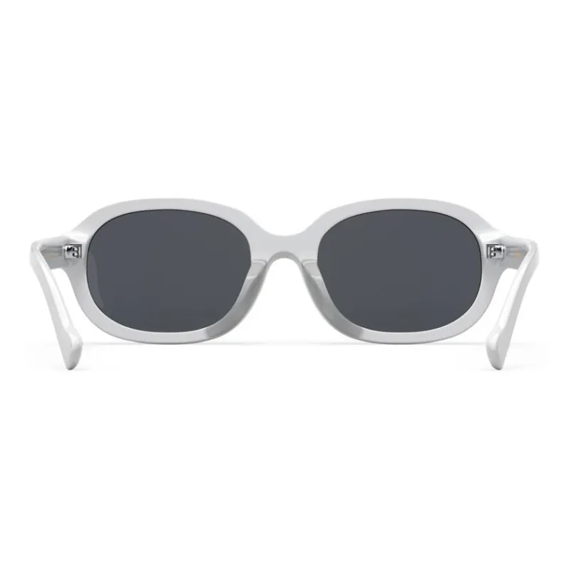 PARZIN Plate Frame Oval Sunglasses Unisex-8