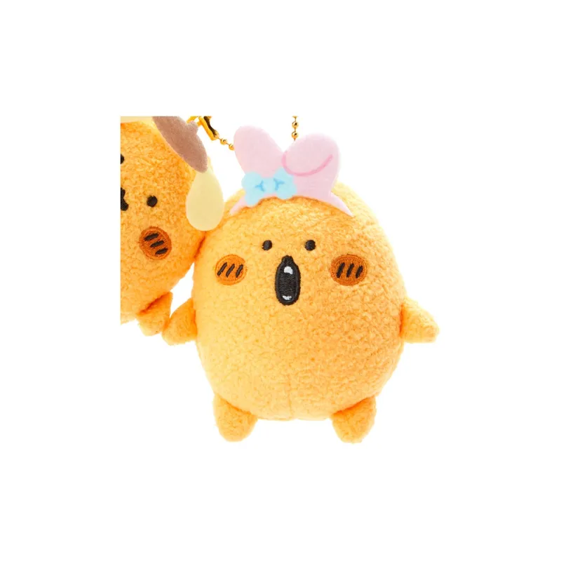 Sanrio Melodi Pompompurin Nagano Friends Collaboration, Doudou Dolls Plush Pendant 8cm High-3