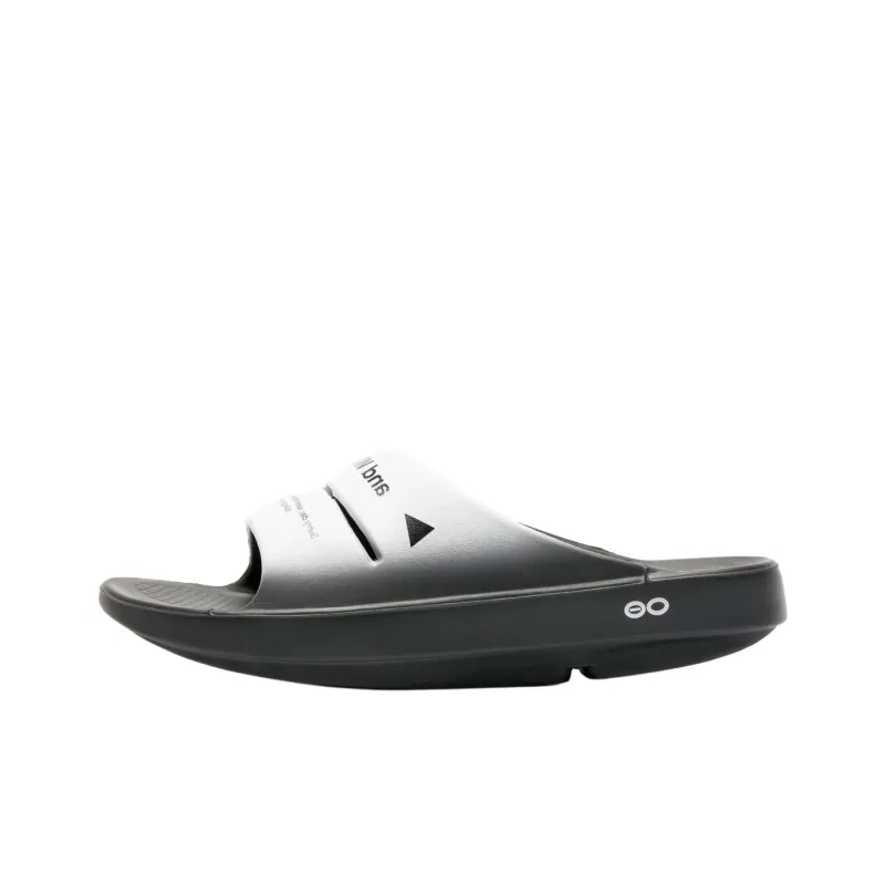 OOFOS x And Wander Slide Slippers Men's Black-0