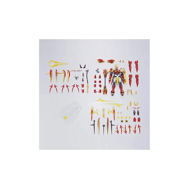 BANDAI ROBOT Spirits Honor Of Kings Sun Wukong No. 0 Scarlet Flame 15cm Hobby Model-4