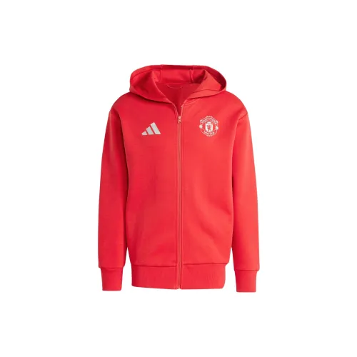 Adidas Manchester United Jackets Men Red