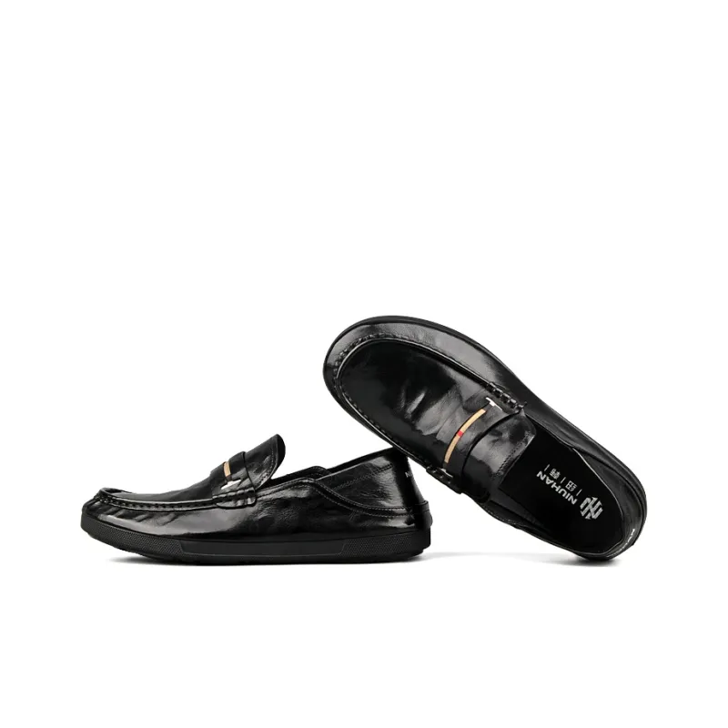 New Korea Beanie Shoes Men's Black-5