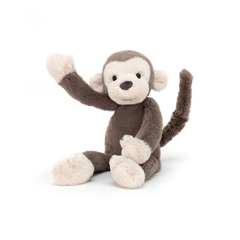 JELLYCAT Brodie Monkey Stuffed Animal-2