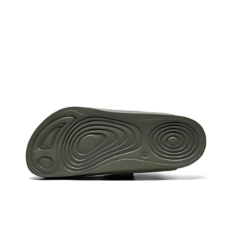 Skechers Quiet Quick Dry Slide Slippers Men's Green-5
