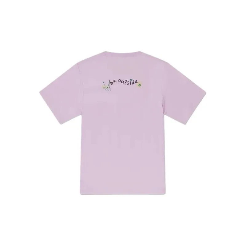 Converse Regular T Shirt Women's Pink-1