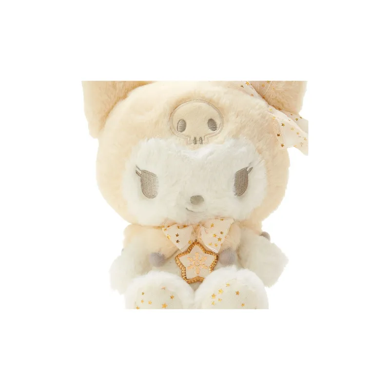Sanrio Kuromi White Winter Collection Dolls Plush Doll 22cm Height-2