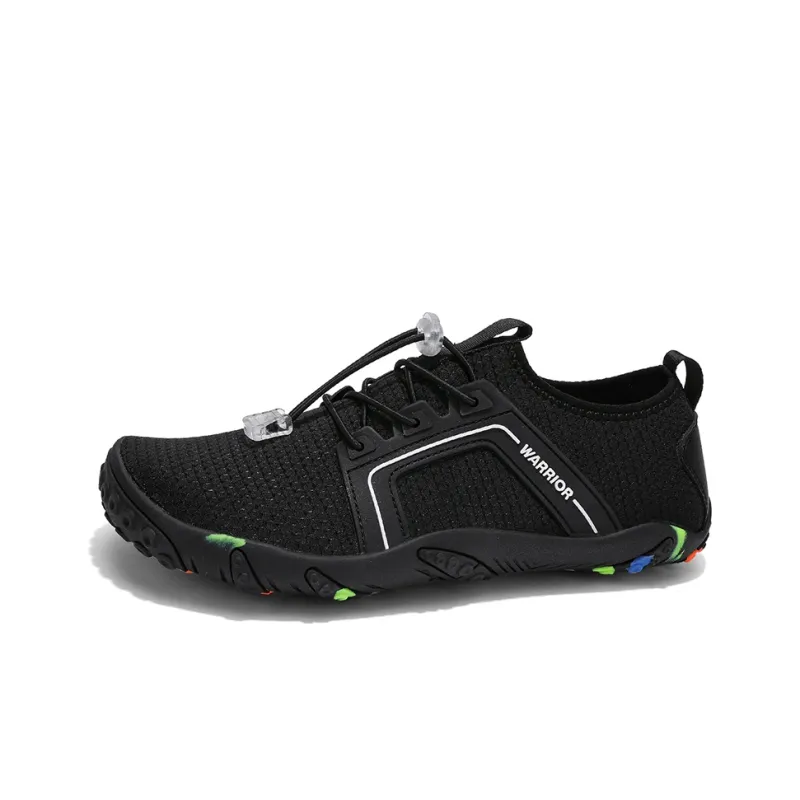 WARRIOR Casual Shoes Unisex Low Top Pink/Green/Neon Green/Black-25