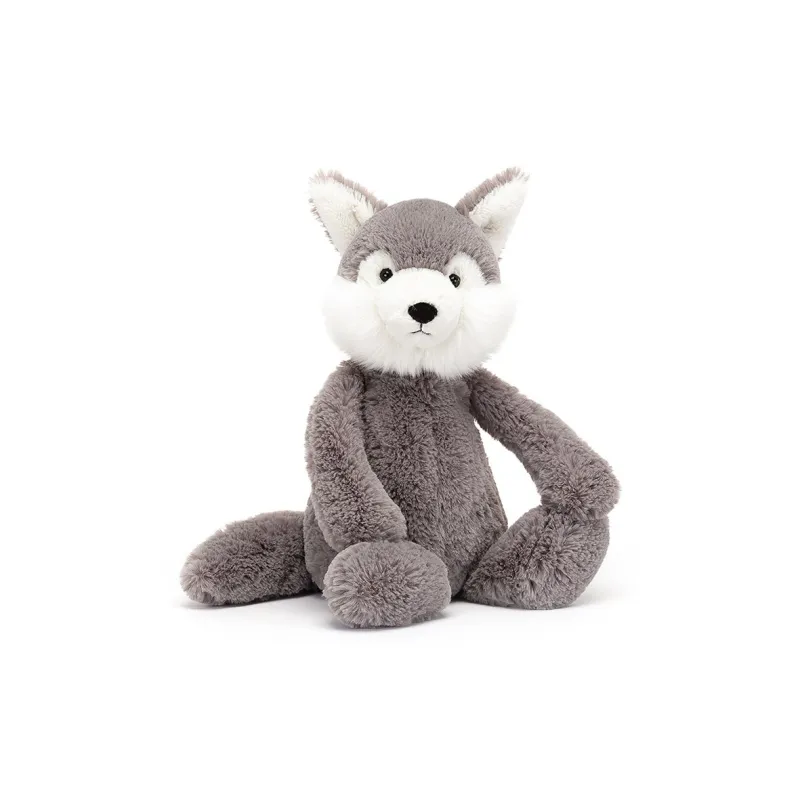 JELLYCAT Bashful Wolf Stuffed Animal-1