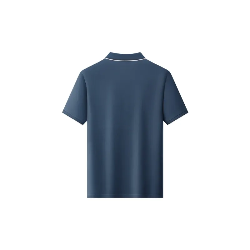H YXIANG Polo Shirts Men-12