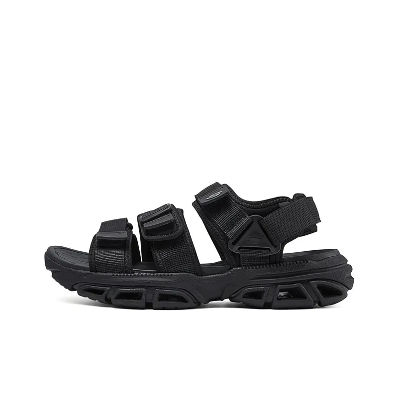 Skechers Street Beach Sandals Men's All Black-0