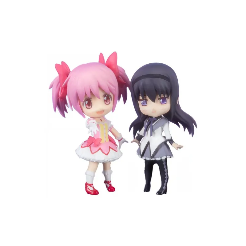 BANDAI Bandai Zero Mini Magic Girl Kagami Hiroyuki And Sayaka Miki Scale Figures 9cm-5