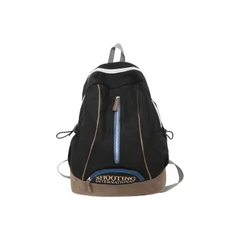 S.REPHEN Nylon Backpack Regular Unisex Black