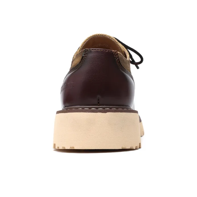 Beidouniao Dress Shoes Men's Brown-16