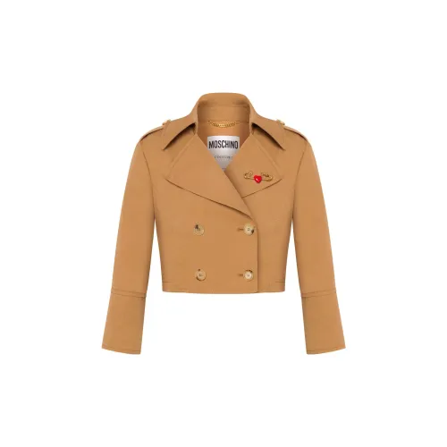 MOSCHINO Jackets Women's Mustard Yellow