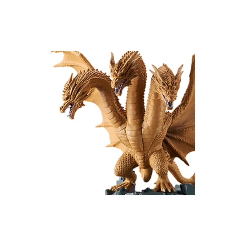 BANPRESTO Godzilla Glass Factory 2019 King Of Monsters+King Ghidorah Set Bonus Gift Scale Figures-3