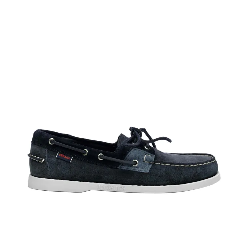 Sebago Rossisland Boat Shoes Men's Blue-1
