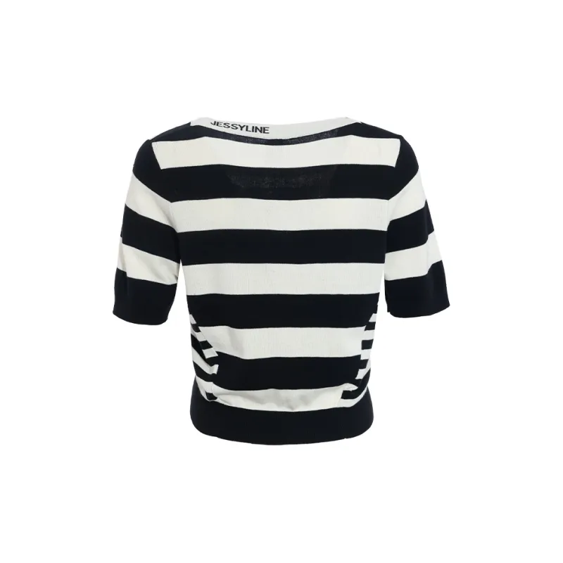 JESSYLINE Knitwear Women's Black White-1