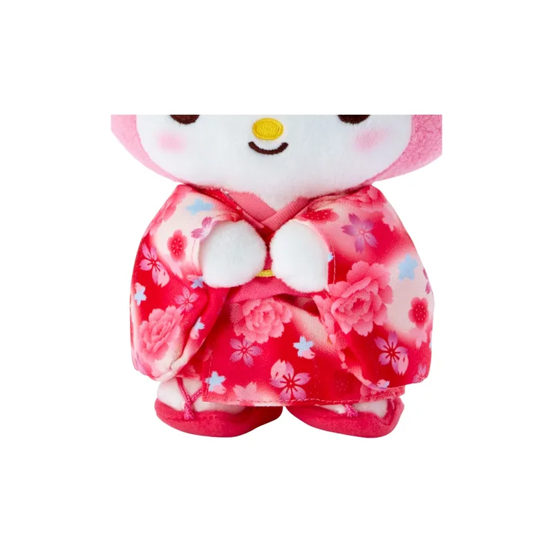 Sanrio My Melody Gradient Kimono Dolls Plush Doll 22cm Height-3
