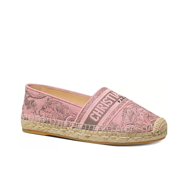 DIOR Granville Casual Single Shoes Women's Pink-1