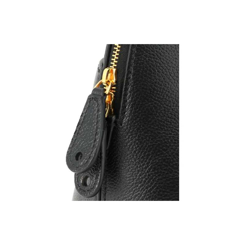 Balenciaga Cow Leather Dome Bag One Shoulder Handbag Women's Black-8