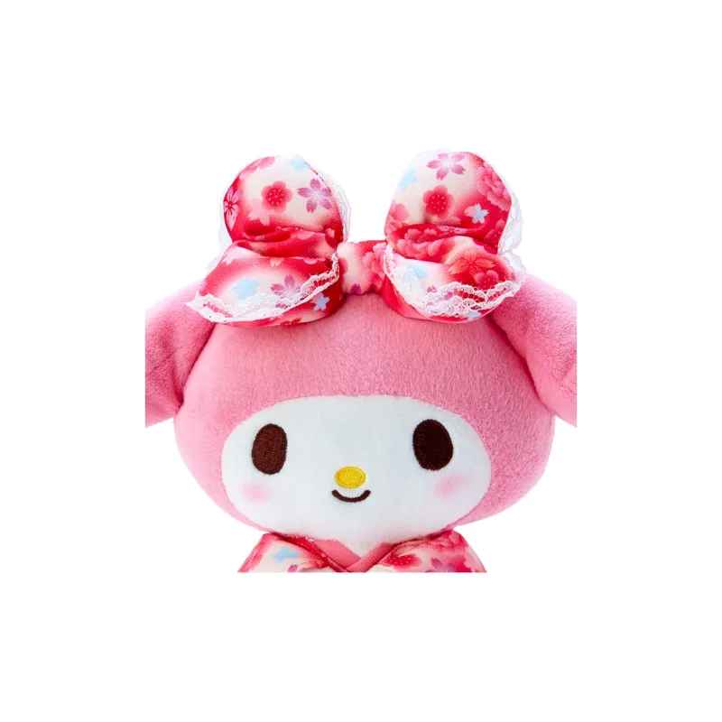 Sanrio My Melody Gradient Kimono Dolls Plush Doll 22cm Height-2