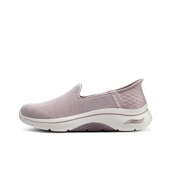 Skechers Cushioning Anti Slip And Wear Resistant Low Top Running Shoes Women's Pale Dogwood