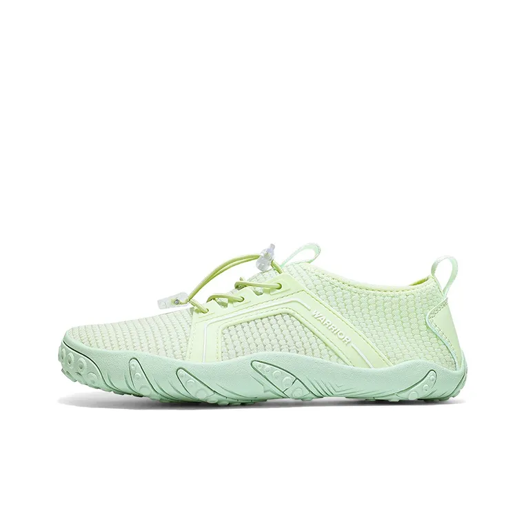 WARRIOR Casual Shoes Unisex Low Top Pink/Green/Neon Green/Black-8