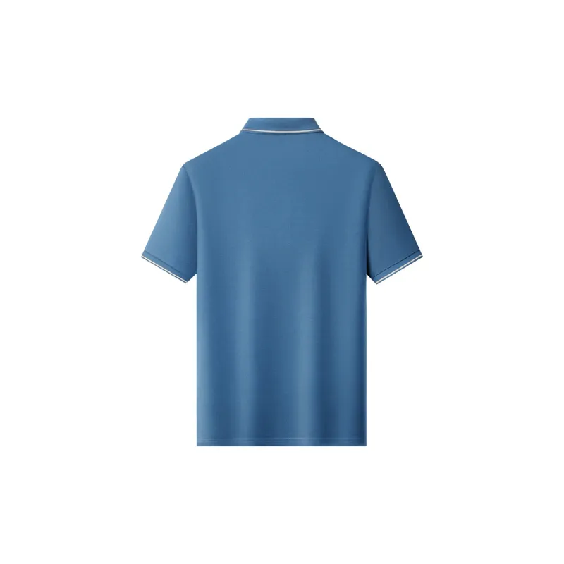 H YXIANG Polo Shirts Men-13