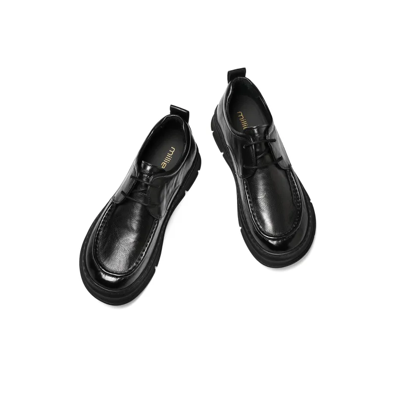 Millies Dress Shoes Men Low Top Black-6