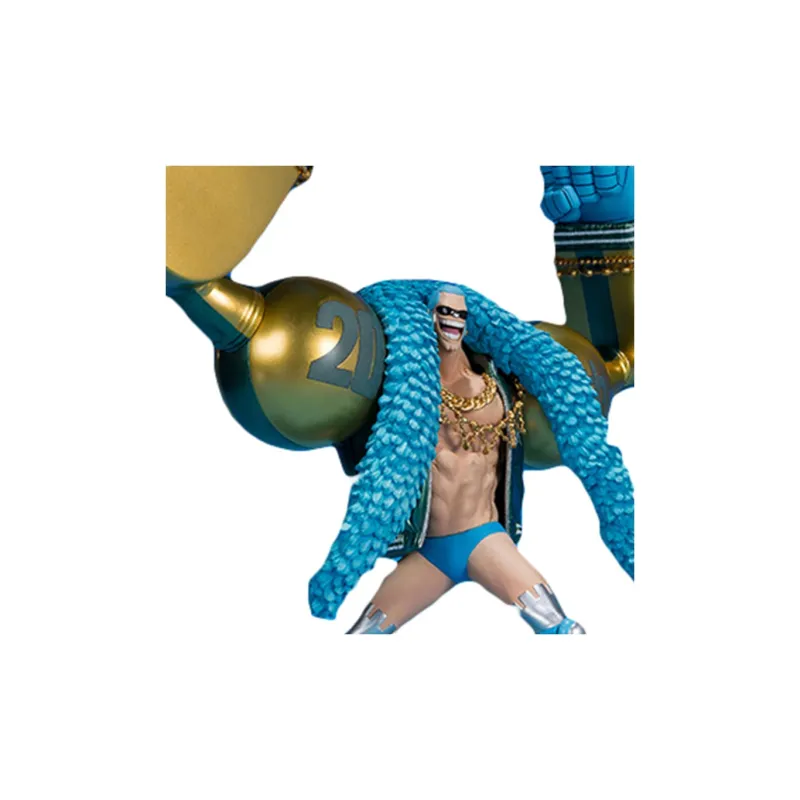 BANDAI Franky Bandai One Piece Figurarts Zero 20th Anniversary Scale Figures-3