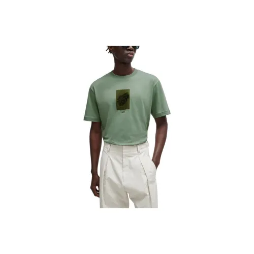 HUGO BOSS T-Shirts Men Green