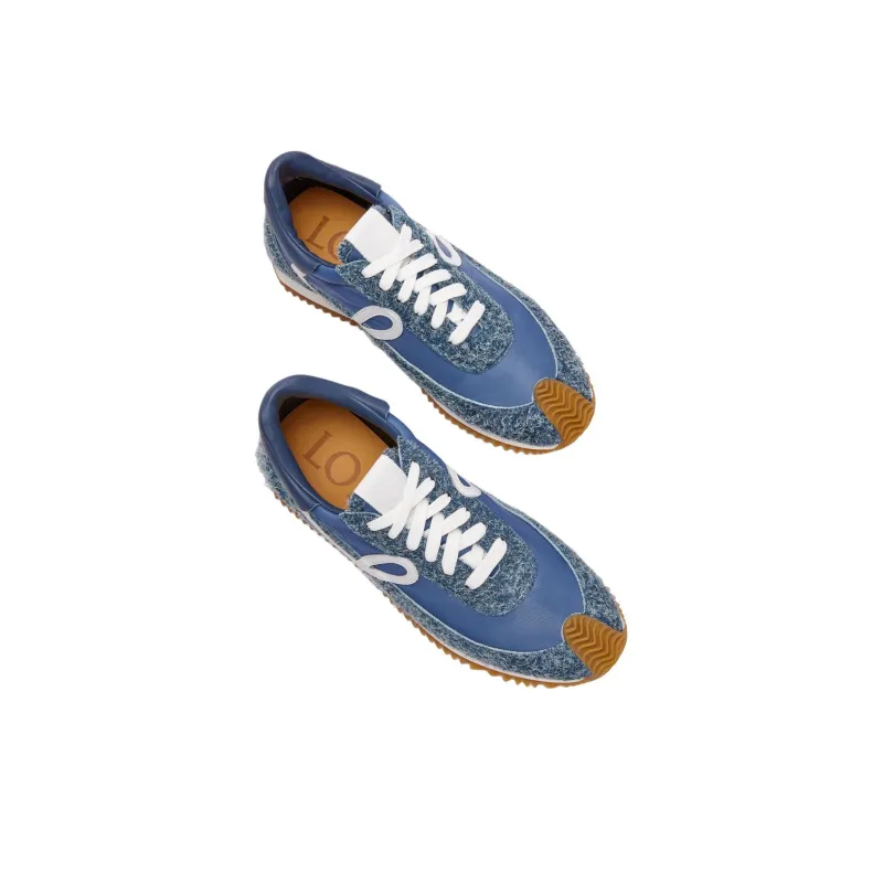 LOEWE Flow Runner Low Top Casual Shoes Men's Blue-4