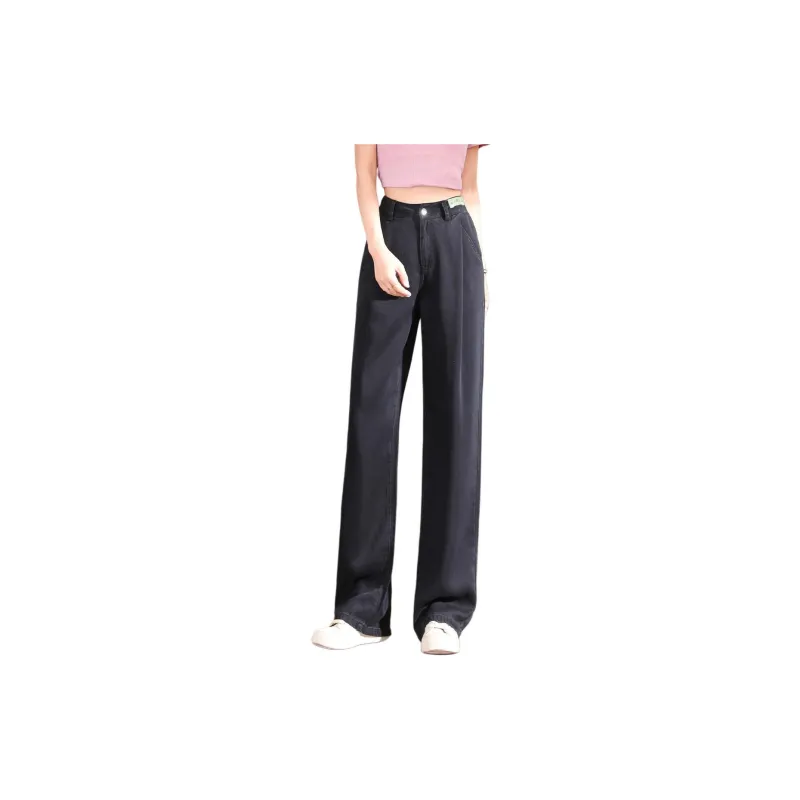 Weixi Spring Jeans Women's Black-6