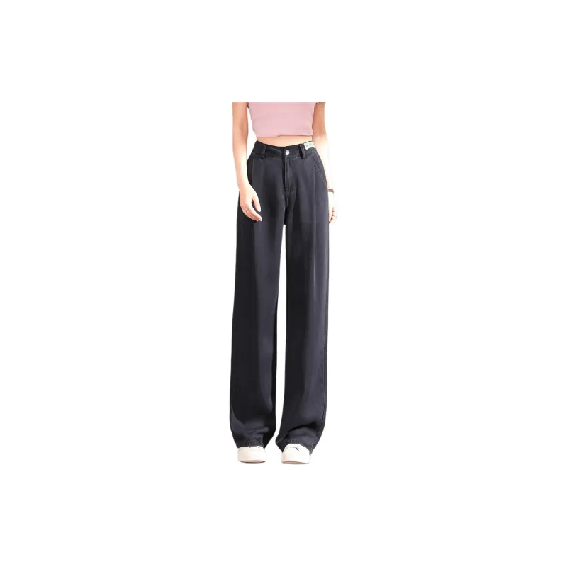 Weixi Spring Jeans Women's Black-7