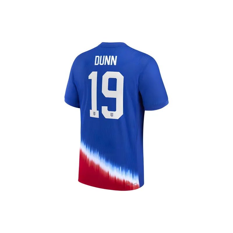 Nike Crystal Dunn USWNT 2024 Match Away Soccer Jerseys Men's Blue-1