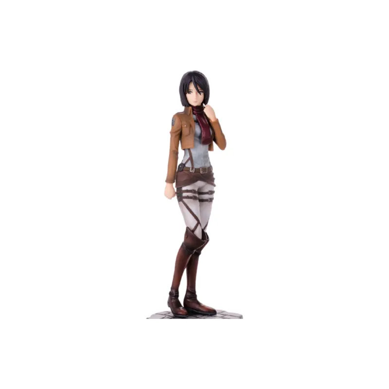 BANPRESTO Glass Factory Attack On Titan Mikasa Ackerman 17cm Bonus Gifts-2
