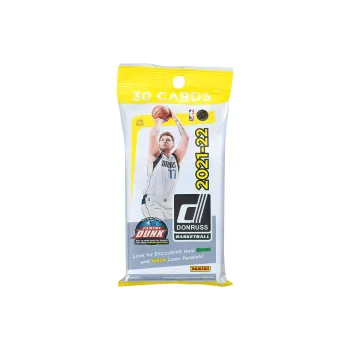 PANINI NBA Basketball Card 2021 22 NBA Donruss Basketball Fat Pack Fatty Pack Sports Cards 30 Pc/Bag