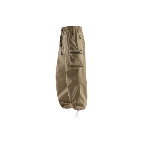 Tectop Casual Pants Unisex Khaki Brown