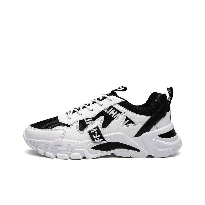 PLAY COBBLER Slip-Resistant Breathable Lightweight Low-Top Chunky Sneakers Unisex-5