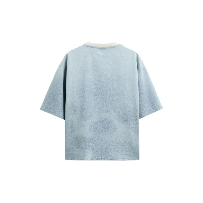 ZARA Sweatshirt Men's Light Blue-1