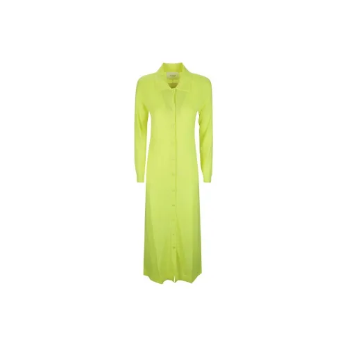 Lisa Yang Long-Sleeved Dresses Women's Neon Green