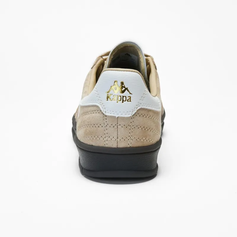 Kappa Anti Slip Wear Resistant Low Top Skateboard Shoes Unisex Khaki-3