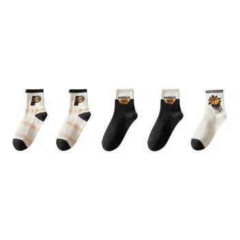 MIIOW Mid Calf Socks Men's 5 Pack