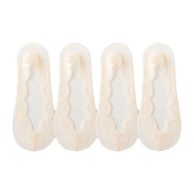 MIIOW No Show Socks Women's 4 Pack-2