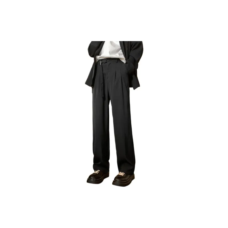TnTn Suit Trousers Unisex Black-1