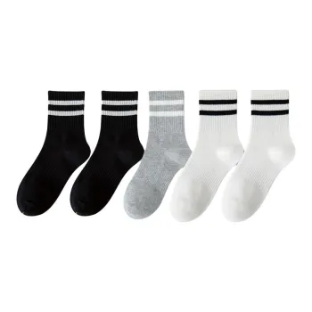 MIIOW Mid-Calf Socks Men's 5 Pack