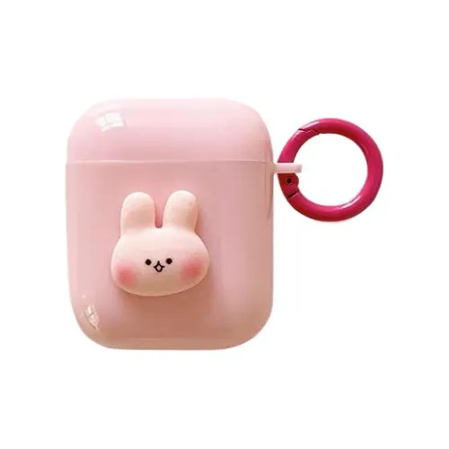 GUCADI For Airpods1/2/3Airpods Pro1/2 Plastic Creative Cute Cartoon Little Rabbit Apple Bluetooth Headphone Case