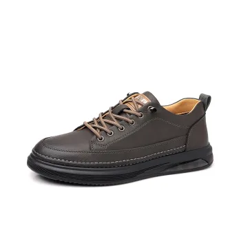 PTLS Men's Casual Shoes Men Low Top Black, Brown